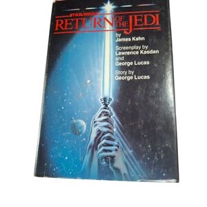 Star Wars Return of the Jedi Hardcover - Blue and Red Cover Art